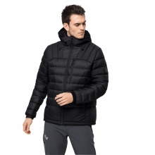 Jack Wolfskin Winter-Daunenjacke North Climate (sehr warm winddicht, wasserabweisend) schwarz Herren